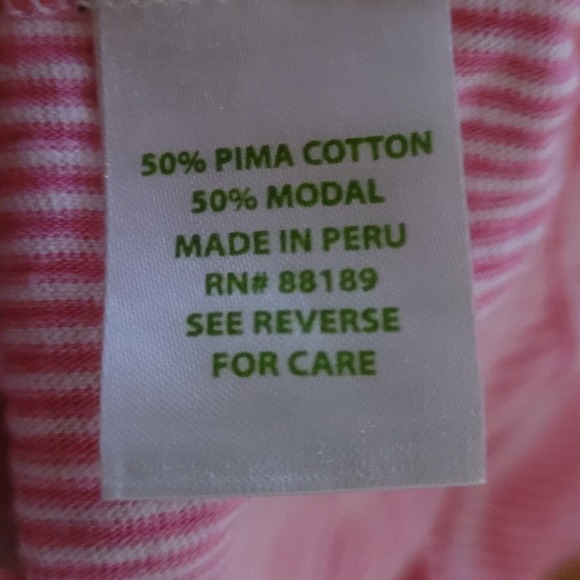 Lilly Pulitzer Pink Pin Stripe Strapless Tube Top Mini Dress - Picture 8 of 9